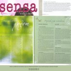 Branka Novaković, časopis Sensa, 2010
