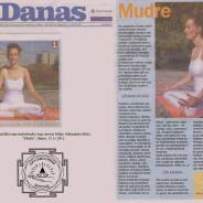 Intervju, Aleksandra Mitić, ”Mudre”, Danas, 2011