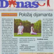 Intervju, Aleksandra Mitić, ”Položaj dijamnta”, Danas,2012.