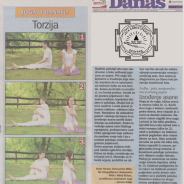 Intervju, Aleksandra Mitić, asana ”Torzija” Danas, 2012.