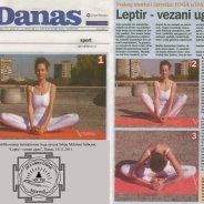 Intervju, Miloš Štrbac, joga položaj “Leptir”, Danas, 2011.