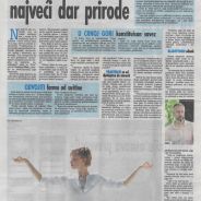 Intervju, Prof. dr Predrag Nikić, „Razvijati ljubav – najveći dar prirode“, Vijesti, 2013.