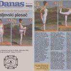 Intervju, Aleksandra Mitić, “Kraljevski plesač“, Danas, 2011.