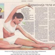 Intervju, Dijana Melkamwork, Harmonija tela i uma, Politika, 2010