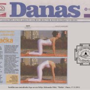 Intervju, Aleksandra Mitić, asana „Mačka“, Danas, 2011.