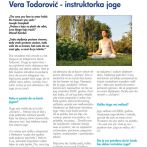 Vera Todorović – intervju, The Big Yellow House, 2014.