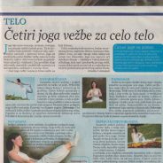 Intervju, Vukica Janković, Joga savez Srbije, Panorama, 2009.