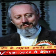Prof. dr Predrag Nikić, Televizija Haridwar, Indija, 2012.